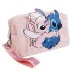 Stitch en Angel Toilettas - Disney, Ophalen of Verzenden, Nieuw, Roze, Meisje