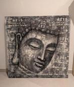 Mooi buddha schilderij te koop 100x100x5 cm, Enlèvement, Neuf
