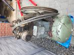 Compressor met werk aan., Doe-het-zelf en Bouw, Compressors, Ophalen