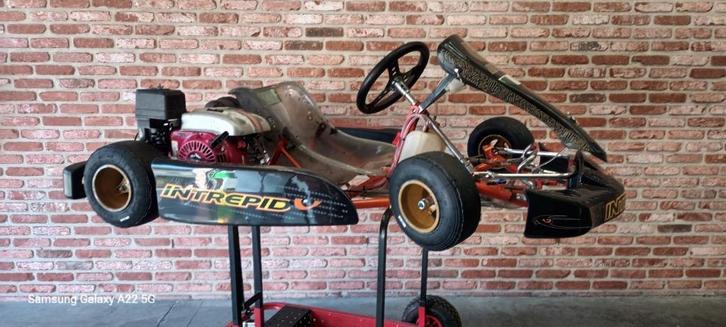Intrepid rookie chassis met GX160 Motorblok, Sport en Fitness, Karting, Zo goed als nieuw, Kart, Ophalen of Verzenden