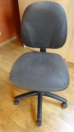 Fauteuil de bureau en cuir de haute qualité, Gris, Enlèvement, Utilisé, Chaise de bureau