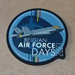 Belgian Air Force Days 2023 F -35  Kleine Brogel Rubber pa, Ophalen of Verzenden, Luchtmacht, Embleem of Badge