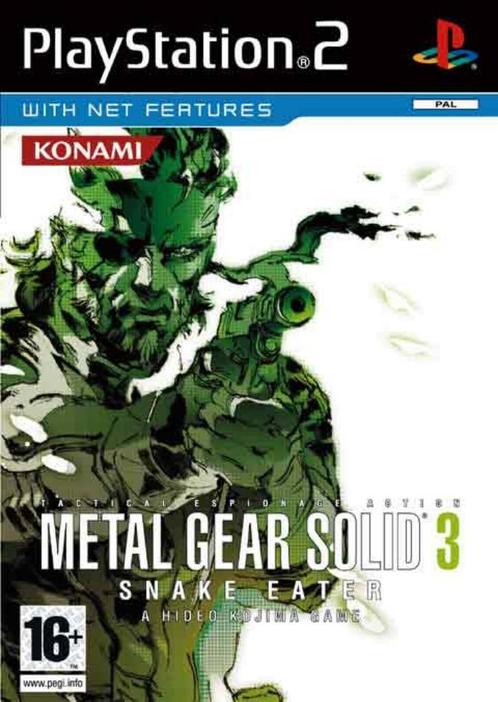 Metal Gear Solid 3 Snake Eater, Consoles de jeu & Jeux vidéo, Jeux | Sony PlayStation 2, Utilisé, Aventure et Action, 1 joueur