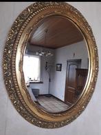 Antieke ovalen spiegel., Antiek en Kunst, Ophalen