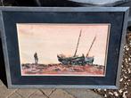 technique mixte marine signe, Antiquités & Art, Enlèvement ou Envoi