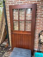 Mooie houten buitendeur - zware uitvoering, Doe-het-zelf en Bouw, Deuren en Vliegenramen, Ophalen, Buitendeur