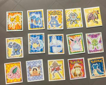 Oude originele Pokémon stickers 1999–2001 beschikbaar voor biedingen