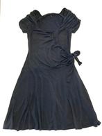 Naf Naf nachtblauw kleedje met gouden glittertjes  maat L, Taille 42/44 (L), Enlèvement ou Envoi, Au-dessus du genou, Comme neuf