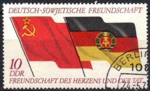 Duitsland DDR 1972 - Yvert 1448 - Duits-Russische vrien (ST), Postzegels en Munten, Postzegels | Europa | Duitsland, Gestempeld
