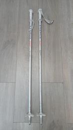 Witte ski stokken, Sport en Fitness, Skiën en Langlaufen, Gebruikt, Stokken, Ski, Ophalen