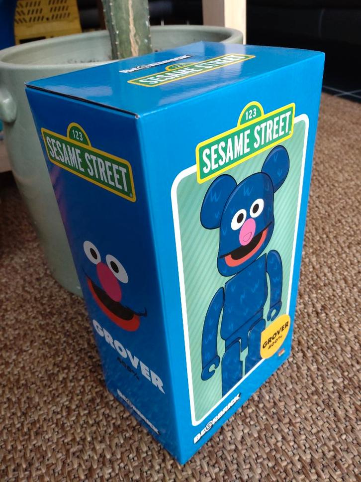 Bearbrick Groover 400%, Antiquités & Art, Art | Objets design, Enlèvement ou Envoi