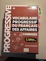 Vocabulaire progressif du Français des Affaires corrigés, Livres, Enlèvement, Comme neuf, Enseignement supérieur, Diverse auteurs