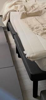 2x bedframe gestoffeerd incl matrassen 90x200 - als nieuw, Huis en Inrichting, Slaapkamer | Bedden, Ophalen, 90 cm, Eenpersoons