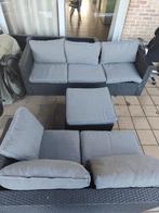 Lounge wicker, Tuin en Terras, Ophalen, Gebruikt, 6 zitplaatsen, Bank