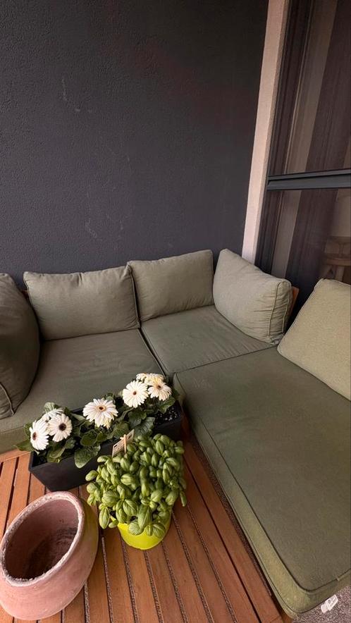 Leen bakker - Le sud, Tuin en Terras, Tuinsets en Loungesets, Gebruikt, Tuinset, Hout, 4 zitplaatsen, Ophalen