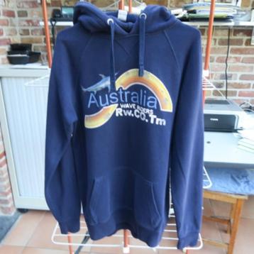 Sweater met kap blauw River Woods mt 40-42 beschikbaar voor biedingen