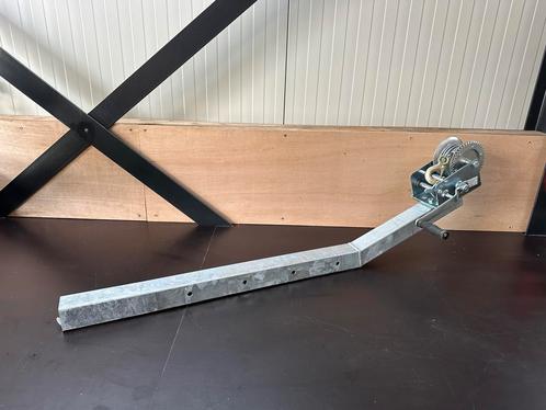 Anssems / Hulco handlier met steun 1100 kg / lier op steun, Auto diversen, Aanhangwagen-onderdelen, Nieuw, Ophalen of Verzenden
