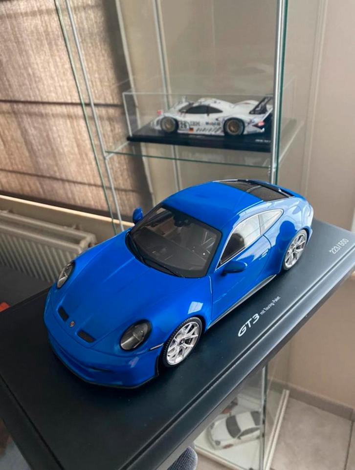 1:18 Porsche GT3 Touring Spark Uniek, Hobby en Vrije tijd, Modelauto's | 1:18, Zo goed als nieuw, Ophalen of Verzenden