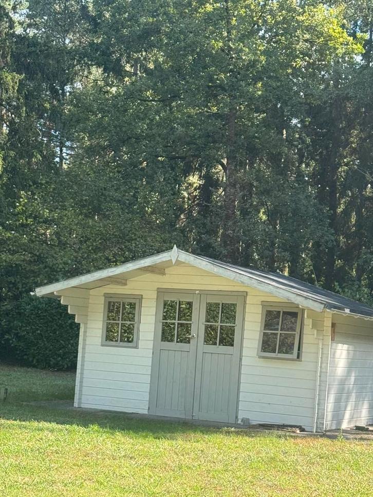 Tuinhuis 4m/3m, Jardin & Terrasse, Abris de jardin, Abri de jardin, Bois, Enlèvement