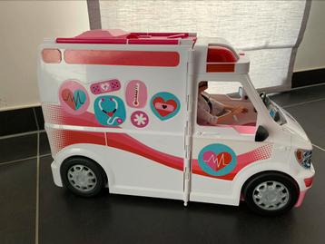 Barbie ziekenwagen met dokter (inclusief pop en toebehoren), Enlèvement, Comme neuf