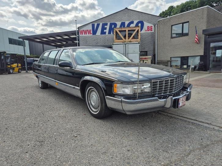CADILLAC FLEETWOOD - BJ 1995-LIMO 8+1 SIÈGES/VOITURE ANCIENN, Autos, Cadillac, Entreprise, Achat, Autres modèles, ABS, Airbags