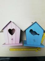 2 vogelhuisjes voor huisdecoratie, Ophalen of Verzenden