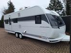 Caravan hobby excellent edition 650 umfe 2025, Caravans en Kamperen, Caravans, Rondzit, Hobby, Frans bed, Airco