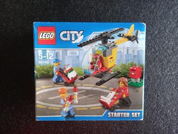 Lego City 60100 Vliegveld Starter Set - Ongeopende doos, Enlèvement, Neuf, Ensemble complet, Lego