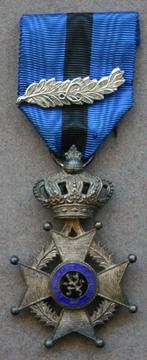 Medaille Orde LII Ridder met Palm L (ééntalig), Ophalen of Verzenden, Overige soorten, Lintje, Medaille of Wings