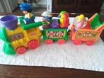 Fisher price treintje, Ophalen of Verzenden, Gebruikt, Duw- of Trekspeelgoed, Met geluid