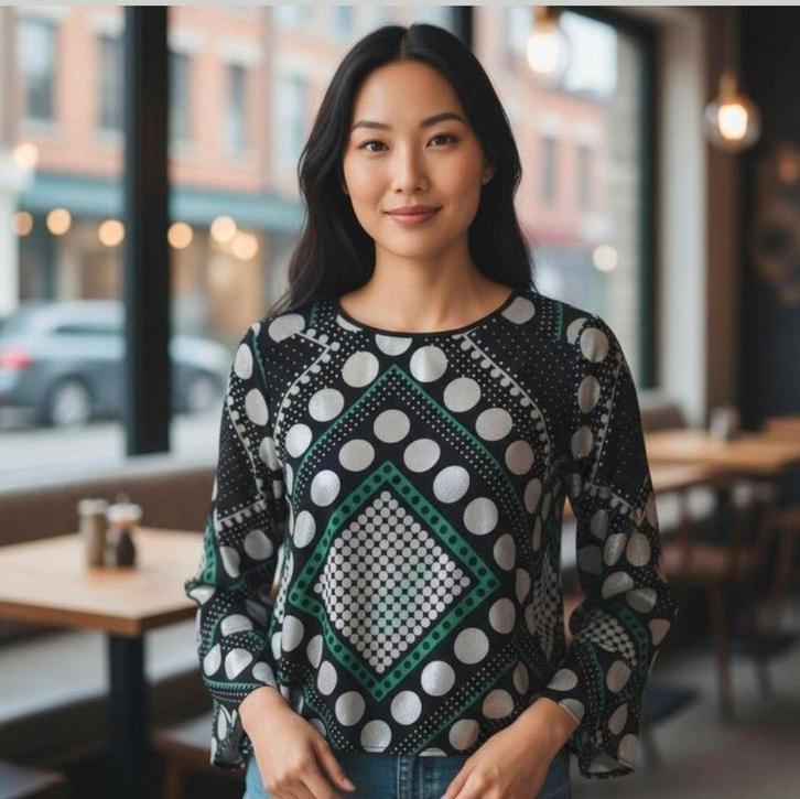 ✨️M&S Blouse Maat S - Met BUNDELKORTING‼️✨️, Kleding | Dames, Blouses en Tunieken, Zo goed als nieuw, Maat 36 (S), Zwart, Ophalen of Verzenden