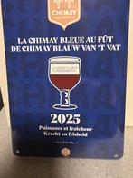 Schitterend Chimay blauw deco in vat 2025, Verzamelen, Ophalen of Verzenden