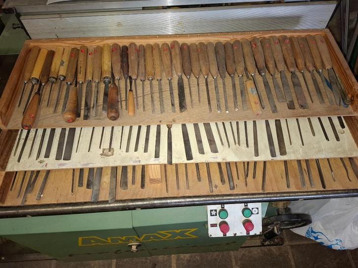 Gouges de sculpteurs., Hobby & Loisirs créatifs, Bricolage, Utilisé, Enlèvement