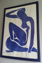 Belle affiche reproduction Henri MATISSE - "Nu Bleu I", Antiquités & Art, Enlèvement