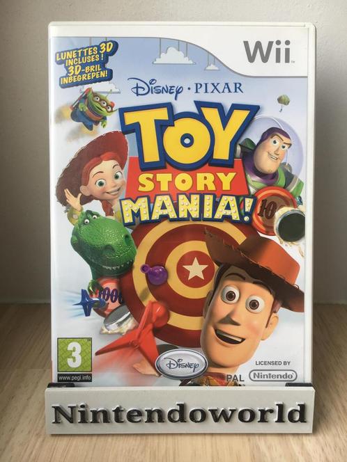 Toy Story Mania (Wii), Consoles de jeu & Jeux vidéo, Jeux | Nintendo Wii, Comme neuf, Enlèvement ou Envoi