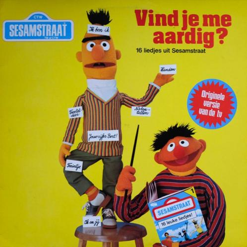 Sesamstraat – Vind Je Me Aardig?, Cd's en Dvd's, Vinyl | Nederlandstalig, Zo goed als nieuw, Overige genres, 12 inch, Ophalen of Verzenden