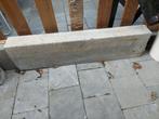2 betonnen of natuursteen stoeprandplaten, Tuin en Terras, Ophalen, Gebruikt, Minder dan 25 cm, Border