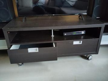 Tv meubel Ikea zwart beschikbaar voor biedingen