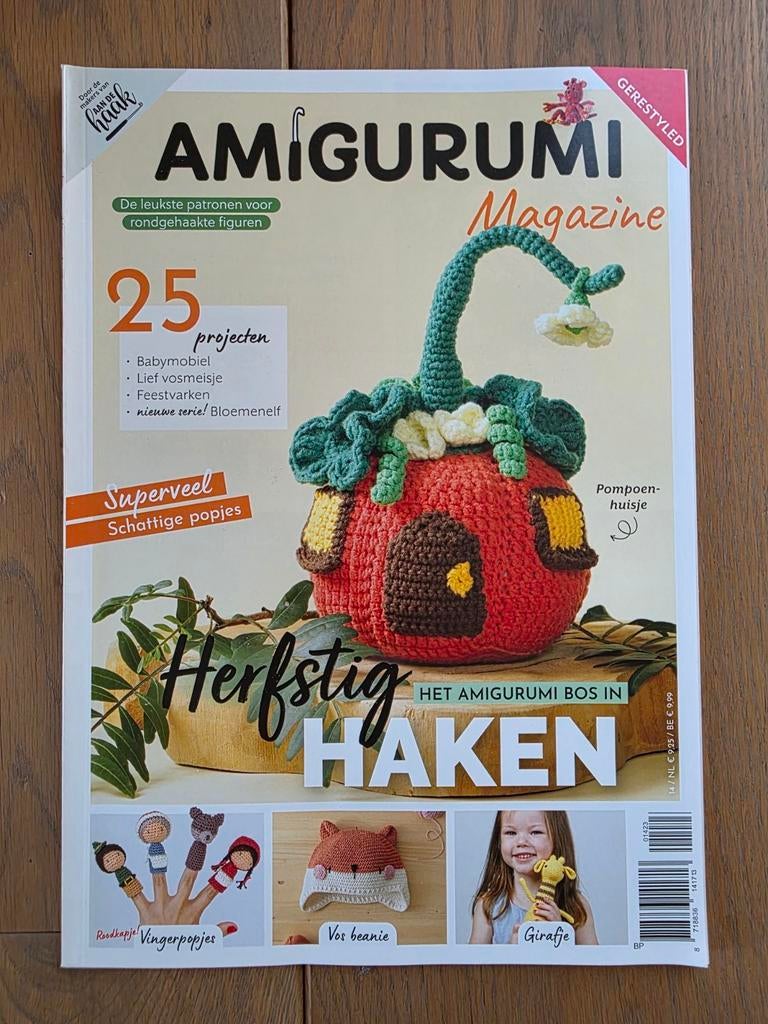 Amigurumi magazine Herfstig haken NIEUW, Boeken, Tijdschriften en Kranten, Nieuw, Overige typen, Ophalen of Verzenden