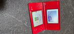 DSi rouge griffée, Consoles de jeu & Jeux vidéo, Enlèvement ou Envoi, Utilisé