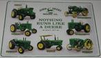 JOHN DEERE TRACTOR : Metalen Bord Nothing Runs Like A Deere, Collections, Envoi, Panneau publicitaire, Neuf