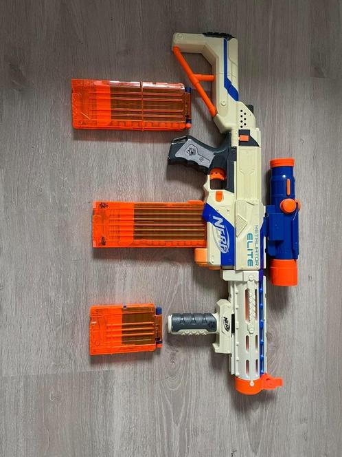 NERF N-Strike Elite Retaliator XD - Blaster, Kinderen en Baby's, Speelgoed | Buiten | Actiespeelgoed, Gebruikt, Ophalen