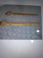 2 koperen flesopeners en papiersnijders, Antiek en Kunst, Ophalen of Verzenden