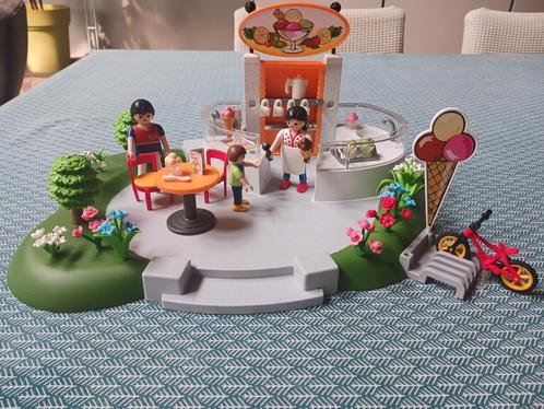 Playmobil set 4134, ijssalon., Kinderen en Baby's, Speelgoed | Playmobil, Zo goed als nieuw, Ophalen of Verzenden