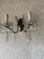 wandlamp, Huis en Inrichting, Lampen | Wandlampen, Ophalen, Gebruikt, Glas, Klassiek