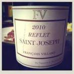 5 flessen Saint Joseph - François Villard - Reflet - 2010, Collections, Vins, Pleine, France, Enlèvement, Vin rouge