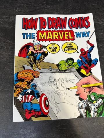  How To Draw Comics The Marvel Way (ENGELS) beschikbaar voor biedingen