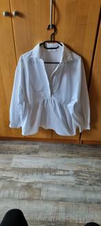 Wit hemd Norr maat XS, Kleding | Dames, Ophalen, Zo goed als nieuw, Maat 34 (XS) of kleiner, Wit