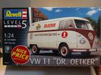 Revell (07677): Volkswagen VW T1 Dr. Oetker op 1/24, Hobby en Vrije tijd, Modelbouw | Auto's en Voertuigen, Nieuw, Revell, Ophalen of Verzenden