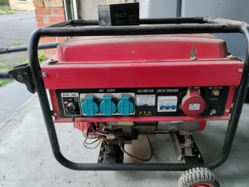 Generator te koop 4.5kva beschikbaar voor biedingen